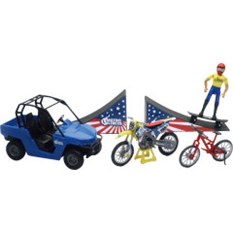 Nitro Circus Playset - 1:18 Scale - Multicolor