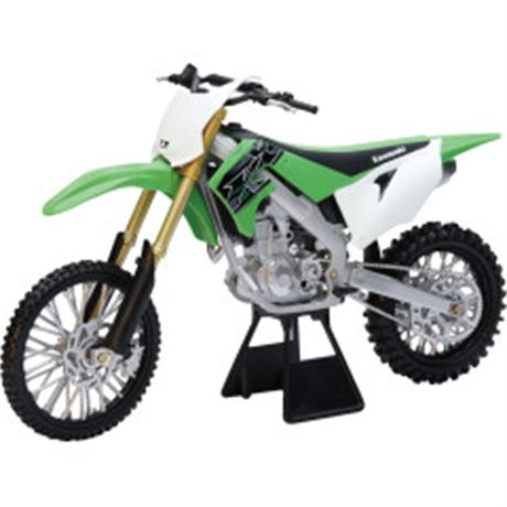 Kawasaki KX 450F 2019 Dirt Bike - 1:6 Scale - Green/White/Black