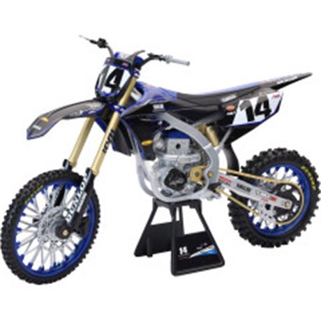 Yamaha Factory Race Team Bike - Dylan Ferrandis - 1:6 Scale - Black/Blue/Gold