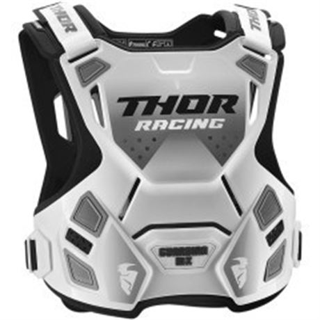 Thor Youth Guardian MX Roost Guard - White/Black - Small/Medium