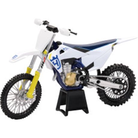 Husqvarna FC450 2019 Bike - 1:12 Scale - White/Blue/Black