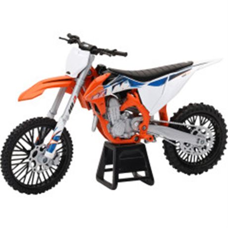 KTM 450 SX-F Dirt Bike - 1:12 Scale - Orange/White/Black