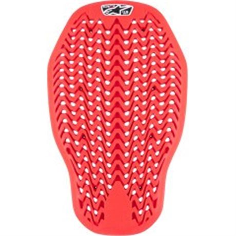 Nucleon Plasma Back Protector Insert - Red/Black - Medium