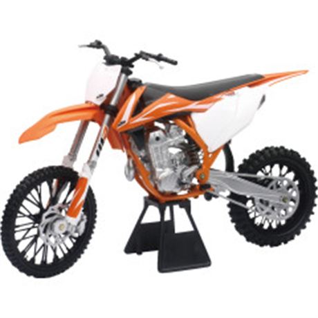 KTM 450 SX-F 2018 Dirt Bike - 1:6 Scale - Orange/Black/White