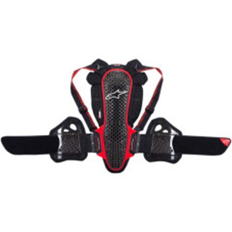 Nucleon KR-3 Back Protector - Black/Red - XSmall