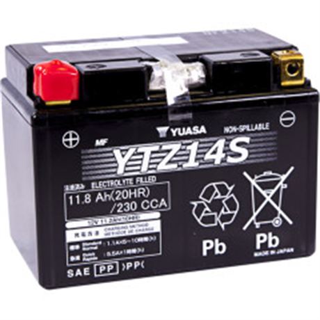 Yuasa High Performance AGM Maintenance-Free Battery