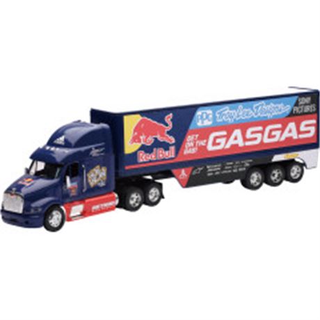 Peterbilt TLD Red Bull GASGAS Race Team Truck - 1:32 Scale - Blue/Red