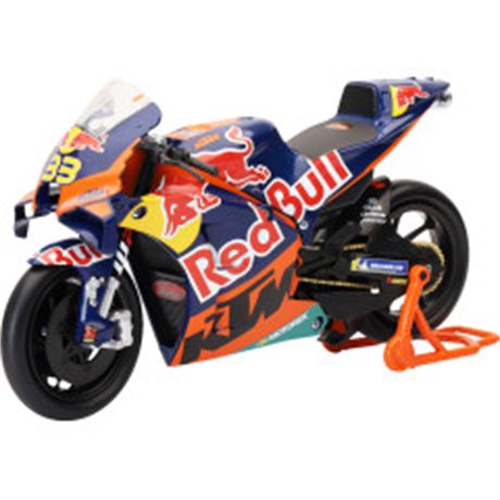 Red Bull KTM MotoGP Bike - Brad Binder - 1:12 Scale - Red/Blue/Orange