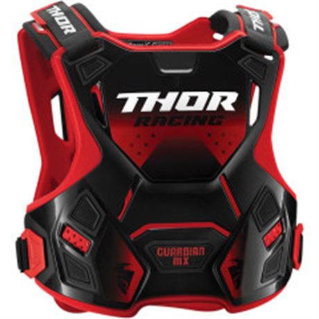 Thor Youth Guardian MX Roost Guard - Red/Black - 2XSmall/XSmall