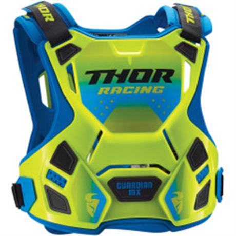 Thor Youth Guardian MX Roost Guard - Flo Green - Small/Medium