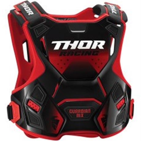 Thor Youth Guardian MX Roost Guard - Red/Black - Small/Medium