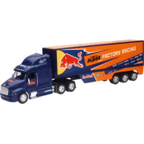 Peterbilt Red Bull KTM Race Team Truck - 1:32 Scale - Blue/Orange