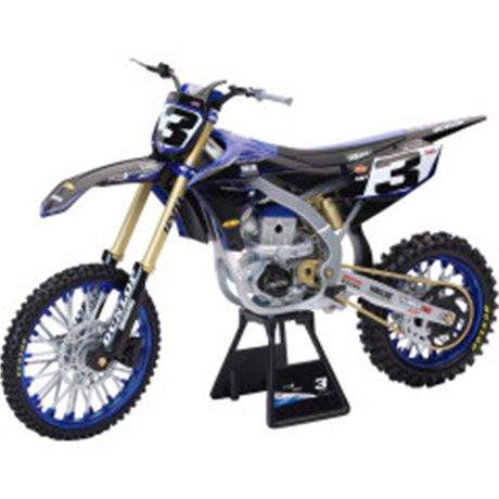 Yamaha Factory Race Team Bike - Eli Tomac - 1:6 Scale - Black/Blue