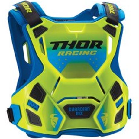 Thor Youth Guardian MX Roost Guard - Flo Green - 2XSmall/XSmall