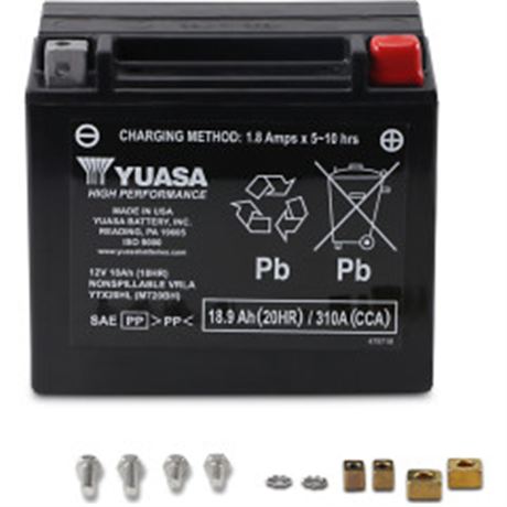 Yuasa High Performance AGM Maintenance-Free Battery