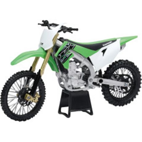 Kawasaki KX 450F 2019 Dirt Bike - 1:12 Scale - Green/White/Black