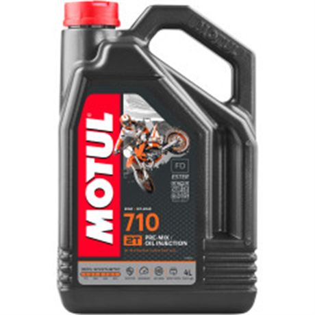 Motul 710 / Synthetic 2T Engine Oil - 4 Liters