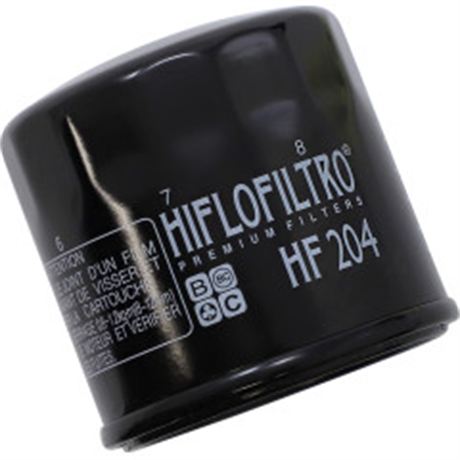 Dual Pack - HiFloFiltro HF204 Black Standard Premium Oil Filter