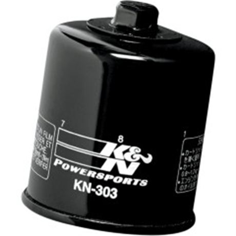 Dual Pack - K&N KN303 Black Standard Premium Oil Filter