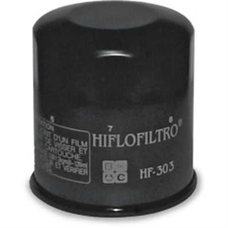 Dual Pack - HiFloFiltro HF303 Black Standard Premium Oil Filter