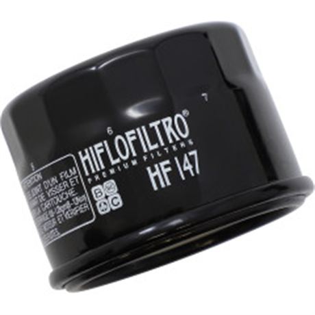 Dual Pack - HiFloFiltro HF147 Black Standard Premium Oil Filter