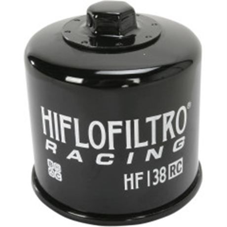 Dual Pack - HiFloFiltro HF138RC Chrome Premium Oil Filter