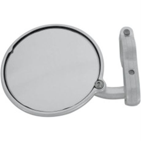 CRG Hindsight Bar End Mirror - Chrome - Left