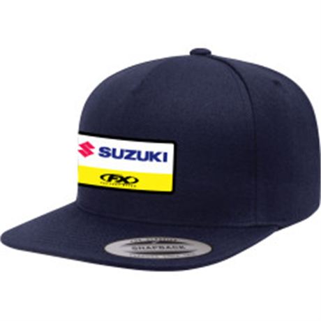 Suzuki Victory Snapback hat - Charcoal Gray