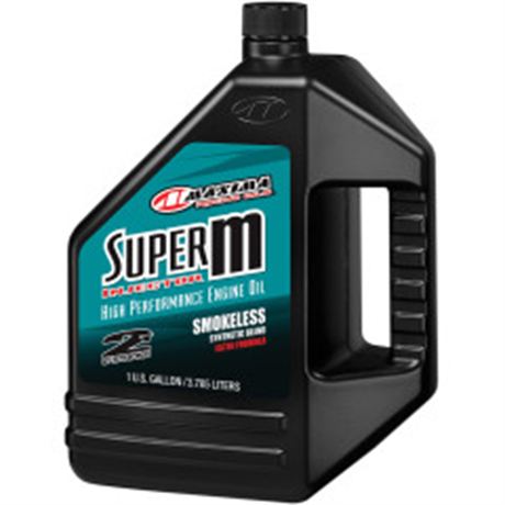 Maxima Racing Super M Injector Synthetic Blend 2T Engine Oil - 1 U.S. gal.