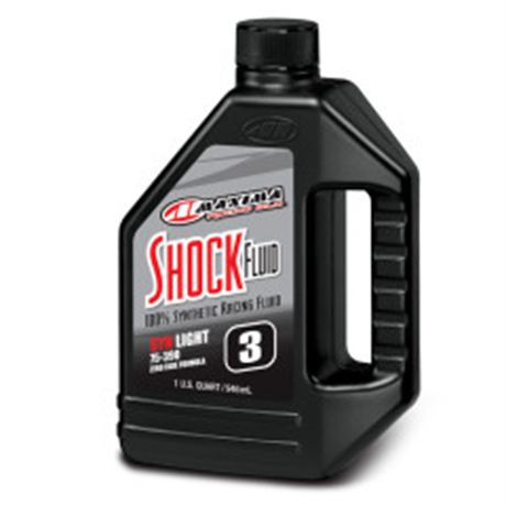 Maxima Racing Synthetic RSF Light Shock Fluid - 3wt - 1 U.S. quart