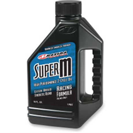 Maxima Racing Super M Synthetic Blend Premix 2T Engine Oil - 16 U.S. fl oz.