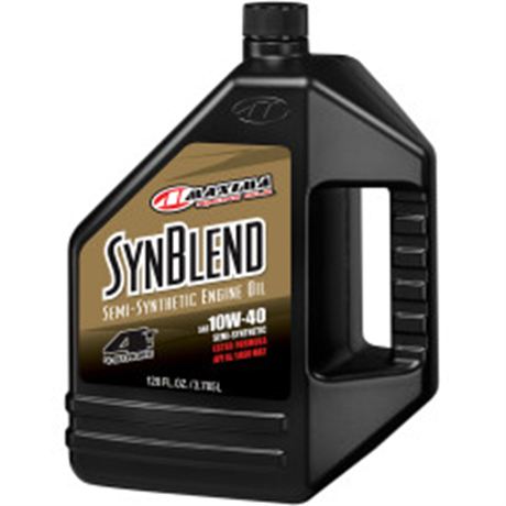 Maxima Racing SynBlend Semi-Synthetic Oil - 10W-40 - 1 U.S. gal.